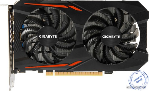 видеокарт Gigabyte GeForce GTX 1050 Ti OC