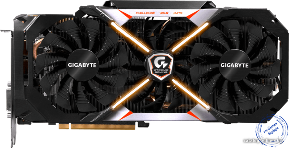 видеокарт Gigabyte GeForce GTX 1080 Xtreme